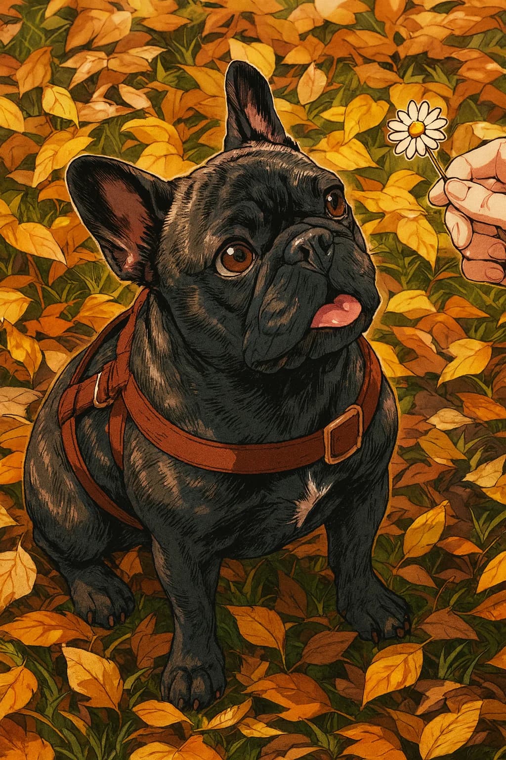 Nori the French Bulldog - Chief Supervisor of Operations